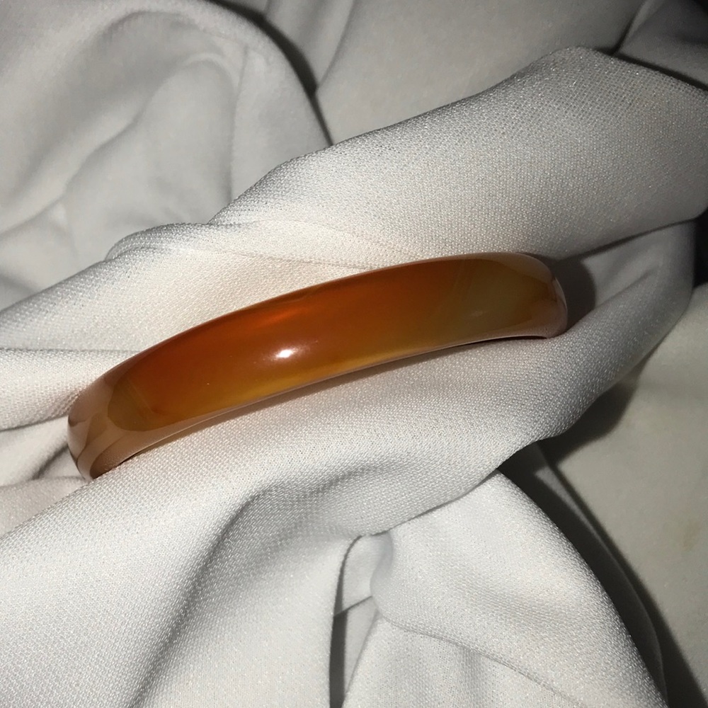 Red Jade Bangle - Picture 2 of 8
